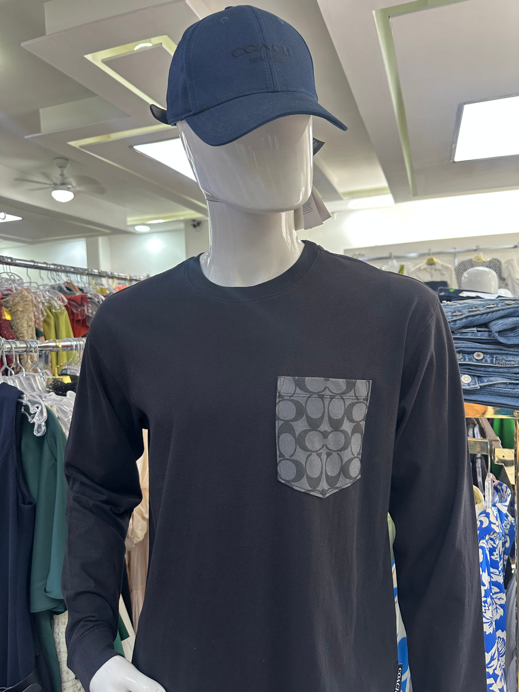 Coach Camiseta Manga Larga