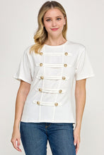 Cargar imagen en el visor de la galería, Blusa estilo Napoleon
