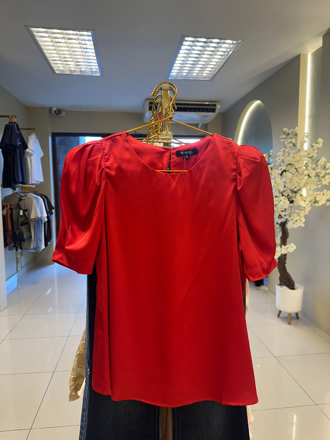 Blusa Satinada