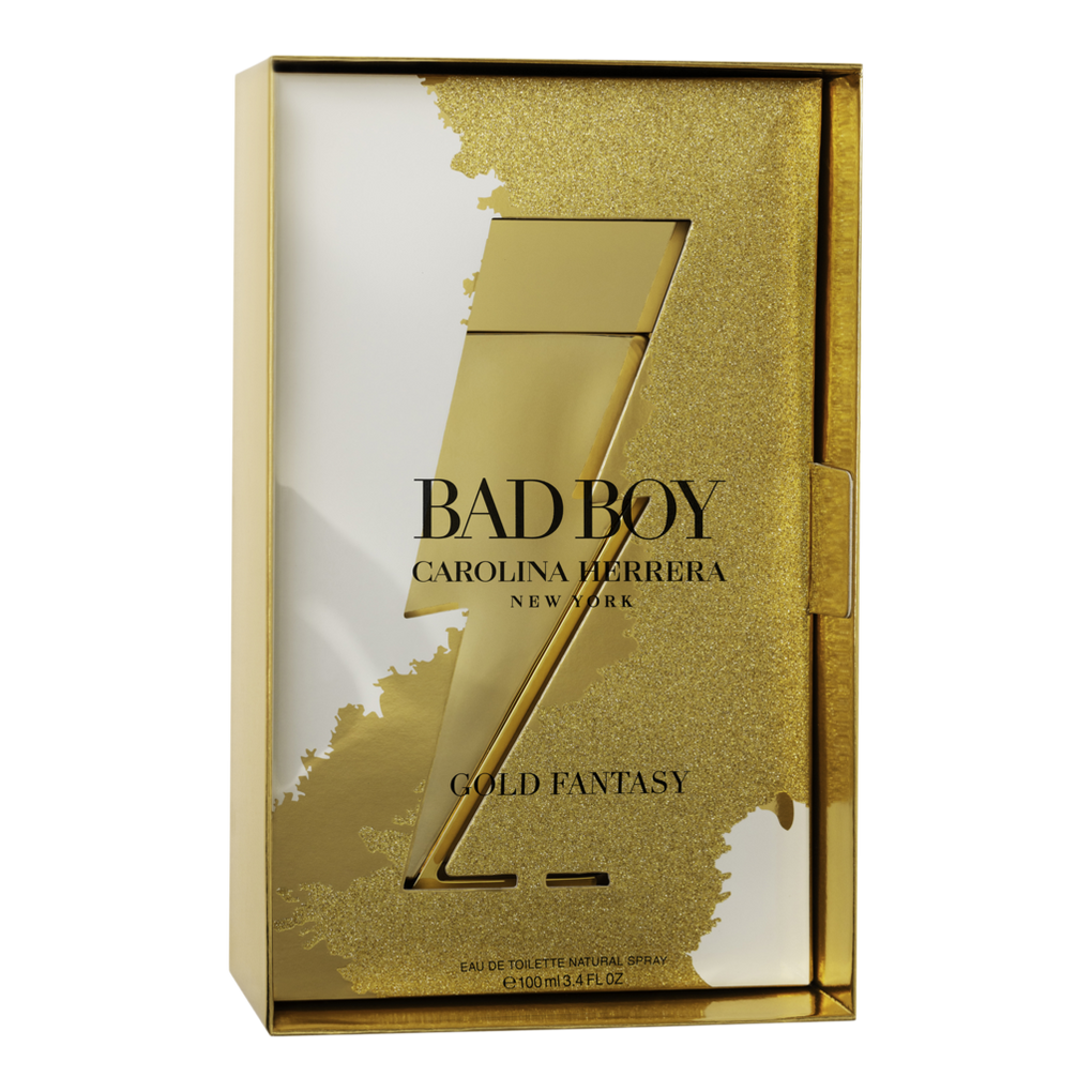 BAD BOY Carolina Herrera GOLD FANTASY