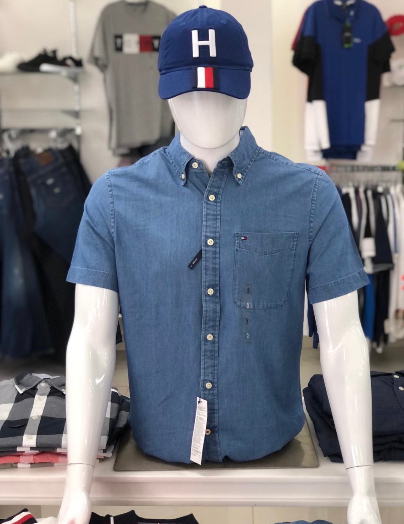 camisa tommy hilfiger new york fit