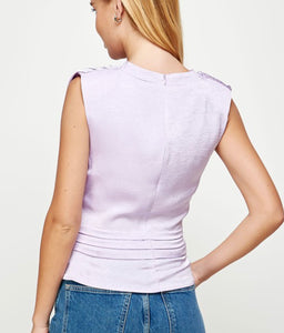 Blusa Semi-Satinada